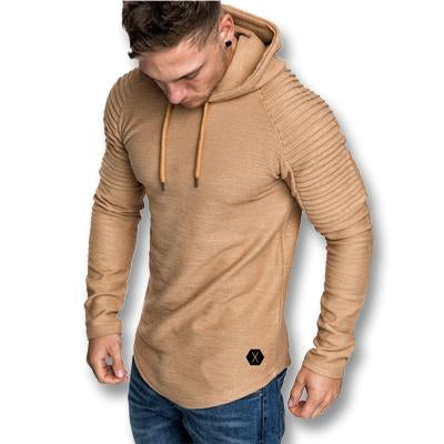 Angelo Ricci™ Autumn Hooded Gym T Shirts