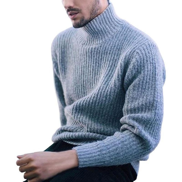 Angelo Ricci™ Warm Cashmere Turtleneck Sweater