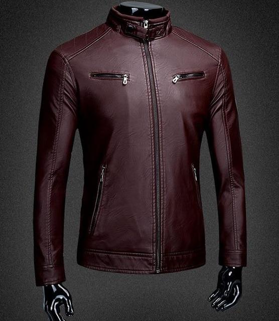 Angelo Ricci™ Moto Sheepskin Leather Jacket