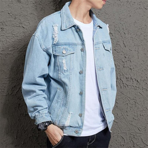 Angelo Ricci™ Spring Hole Jean Jacket