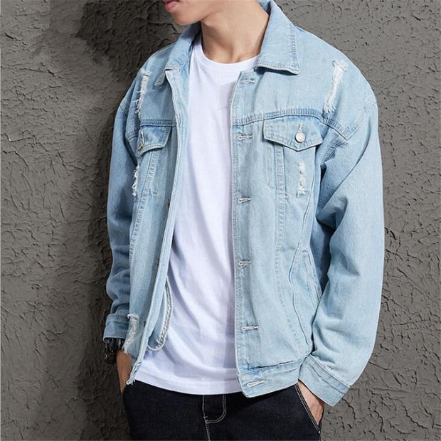 Angelo Ricci™ Spring Hole Jean Jacket