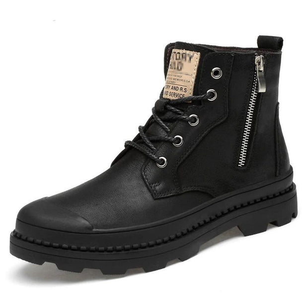 Angelo Ricci™ Autumn Comfortable Ankle Zipper Boots