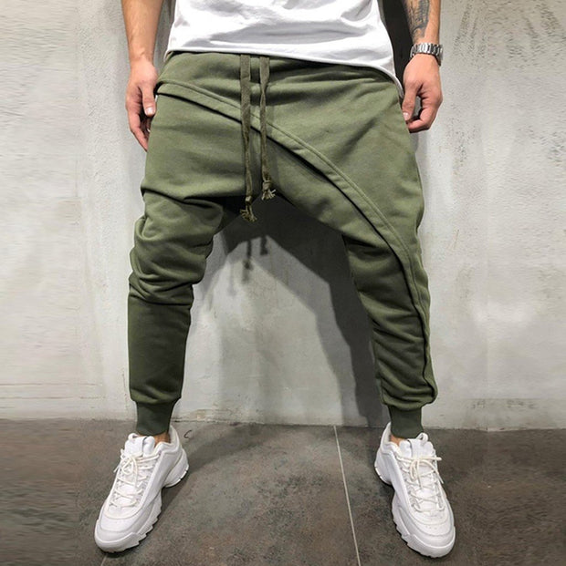 Angelo Ricci™ Spring Patchwork Drawstring Joggers