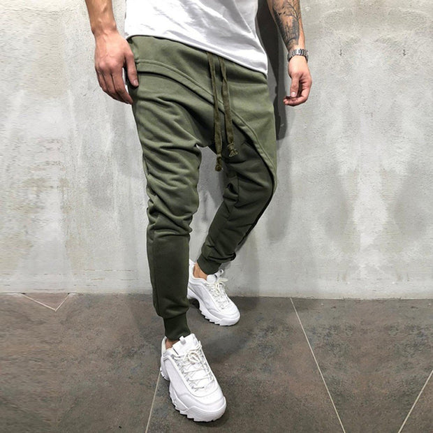 Angelo Ricci™ Spring Patchwork Drawstring Joggers