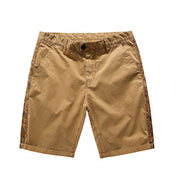 Angelo Ricci™ Bermuda Style Patchwork Shorts