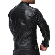 Angelo Ricci™ Spring Biker Style Leather Jacket