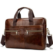 Angelo Ricci™ Genuine Leather Briefcase