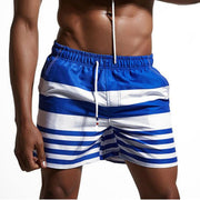 Angelo Ricci™ Stripe Beach Wear Shorts