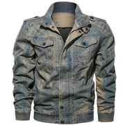 Angelo Ricci™ Streetwear Style Denim Jacket