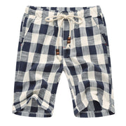 Angelo Ricci™ Plaid Cotton Shorts