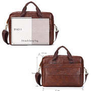 Angelo Ricci™ Universal Genuine Leather Briefcase