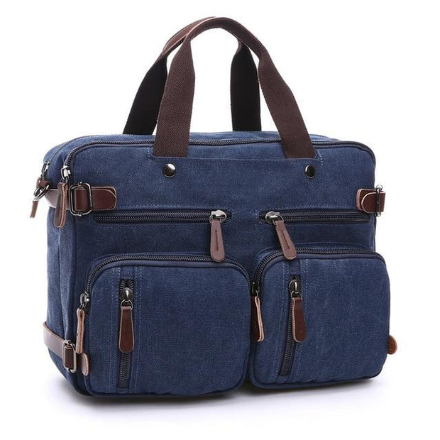 Angelo Ricci™ Casual Canvas Briefcase