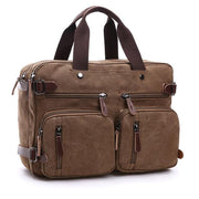 Angelo Ricci™ Casual Canvas Briefcase