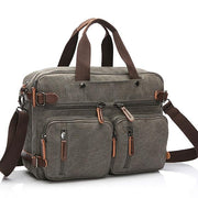 Angelo Ricci™ Casual Canvas Briefcase