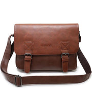 Angelo Ricci™ Shoulder Satchel PU Leather Briefcase