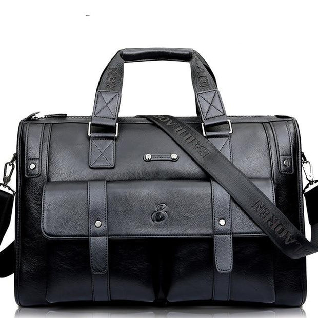 Angelo Ricci™ High Capacity Business Leather Briefcase