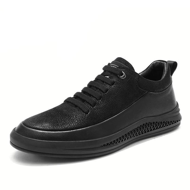 Angelo Ricci™ Air Style Breathable Leather Sport Sneakers
