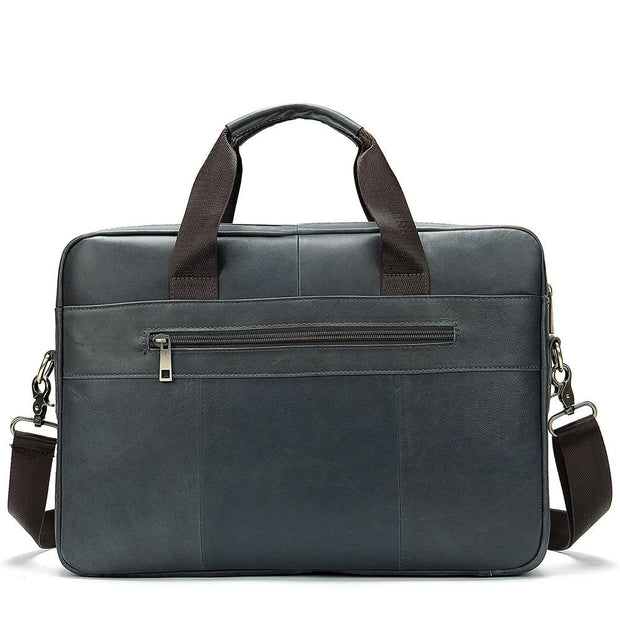 Angelo Ricci™ High Quality Luxury Business Leather Briefcase